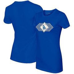 Los Angeles Dodgers Tiny Turnip Women's Prism Arrows T-Shirt - Royal T-shirts