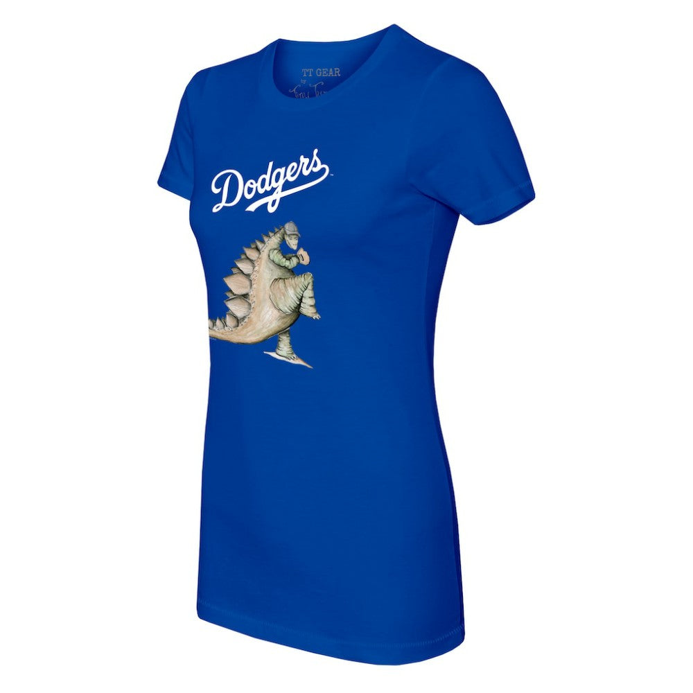 Los Angeles Dodgers Tiny Turnip Women's Stega T-Shirt - Royal T-shirts