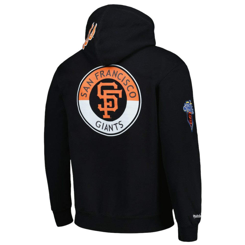 San Francisco Giants Mitchell & Ness City Collection Pullover Hoodie - Black Hoodies
