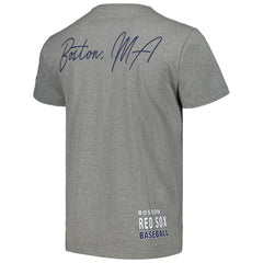 Boston Red Sox Mitchell & Ness Cooperstown Collection City Collection T-Shirt - Heather Gray T-shirts