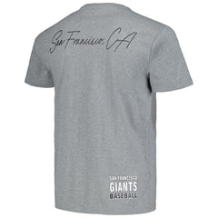 San Francisco Giants Mitchell & Ness Cooperstown Collection City Collection T-Shirt - Heather Gray T-shirts