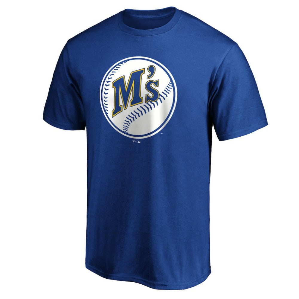Seattle Mariners Cooperstown Collection Huntington Team T-Shirt - Royal T-shirts