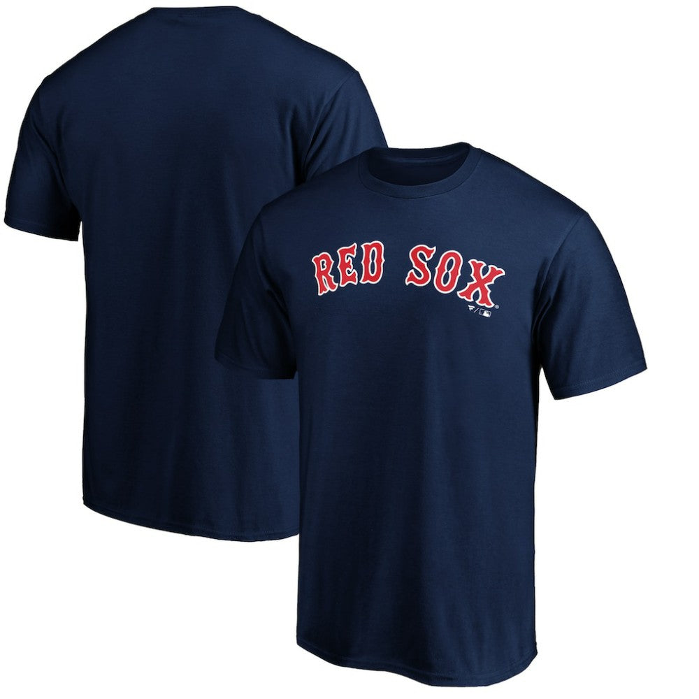 Boston Red Sox Official Wordmark Team T-Shirt - Navy T-shirts