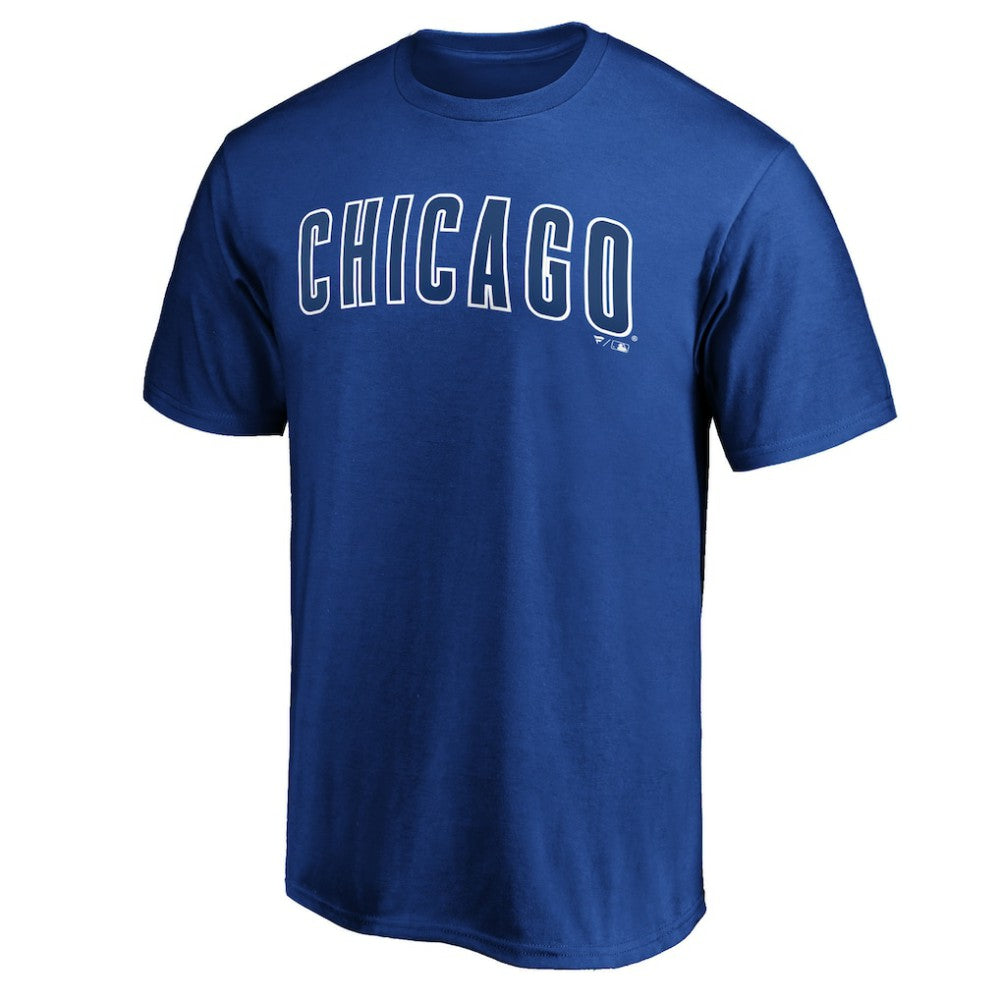 Chicago Cubs Official Team Logo T-Shirt - Royal T-shirts