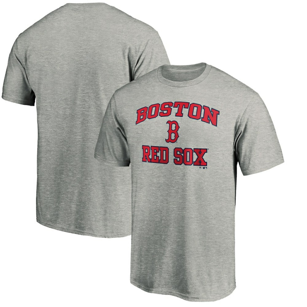 Boston Red Sox Heart & Soul T-Shirt - Heather Gray T-shirts