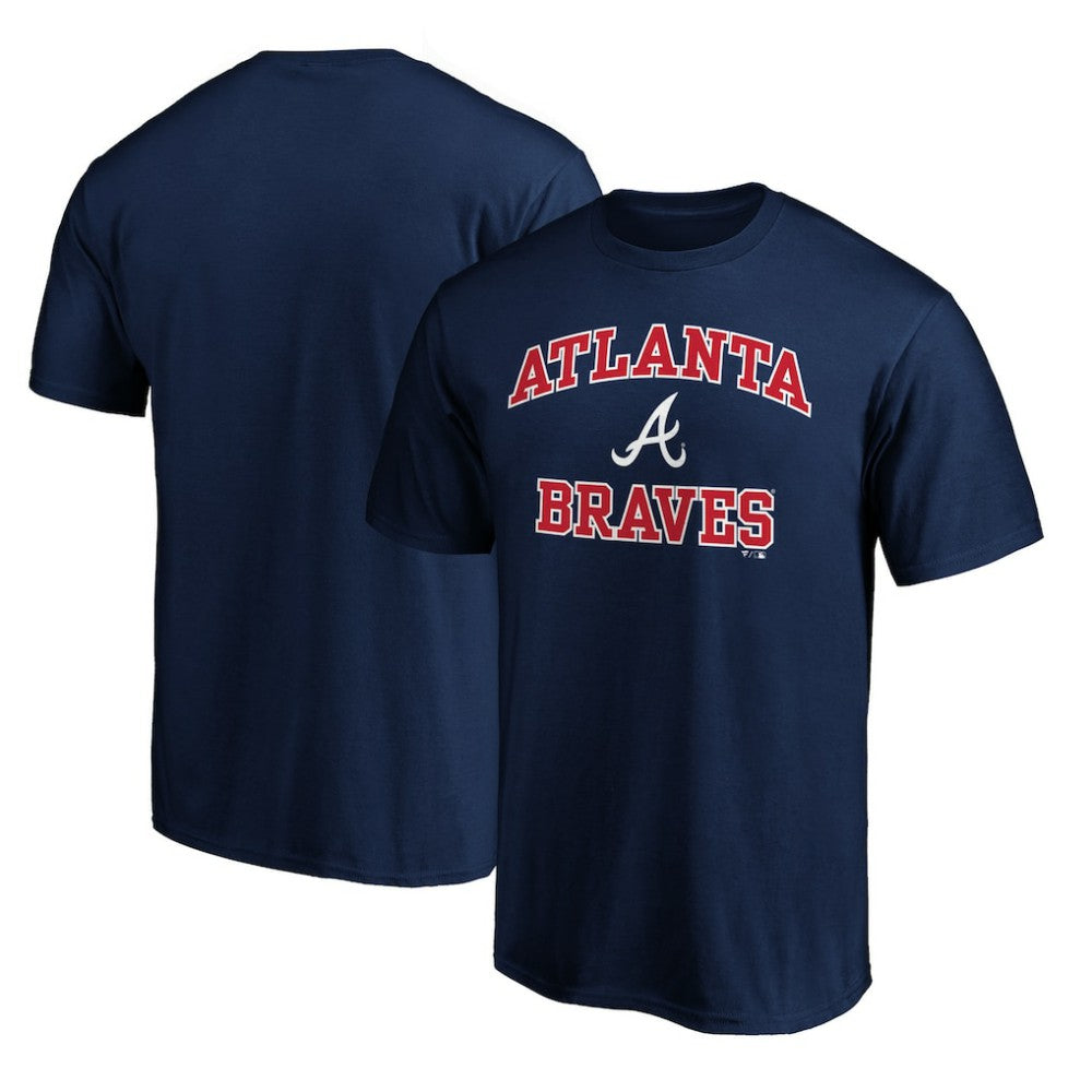 Atlanta Braves Heart & Soul T-Shirt - Navy T-shirts