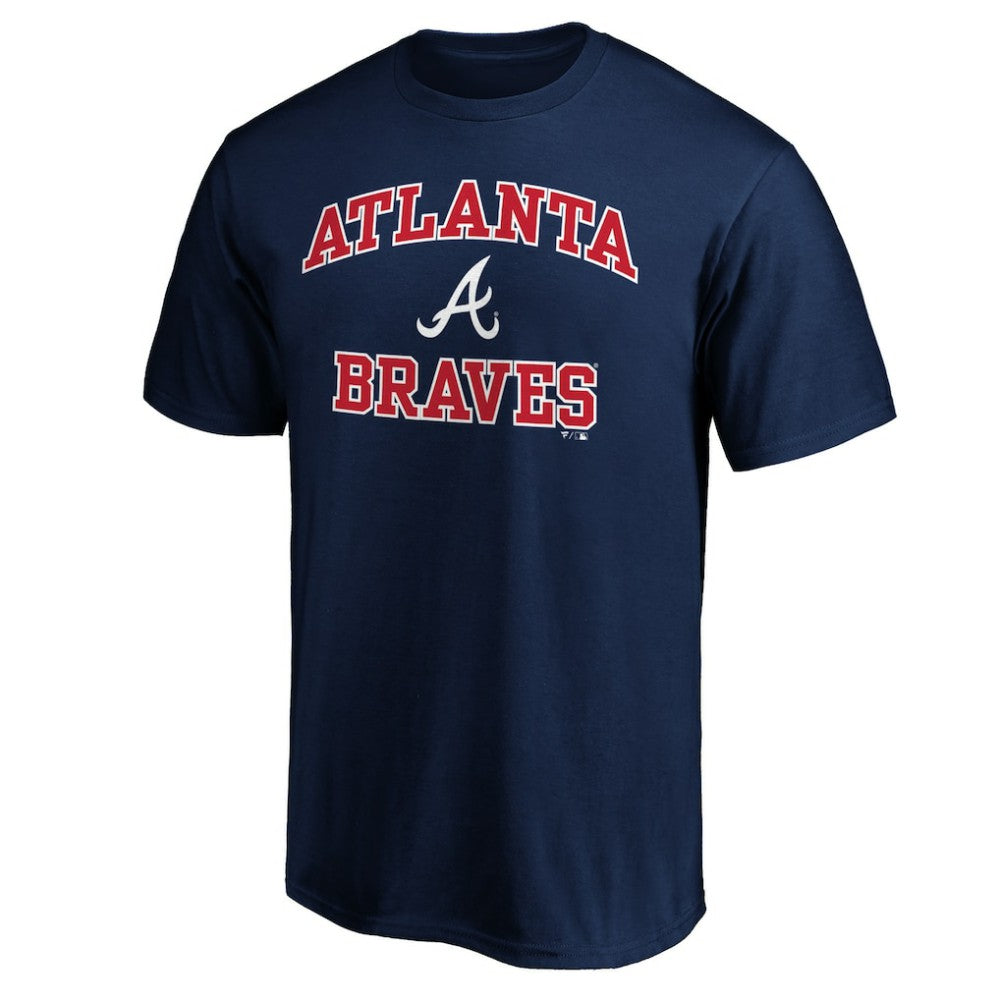 Atlanta Braves Heart & Soul T-Shirt - Navy T-shirts