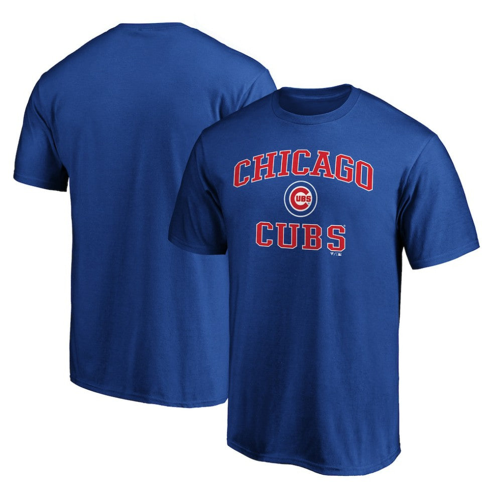 Chicago Cubs Heart & Soul Team Logo T-Shirt - Royal T-shirts