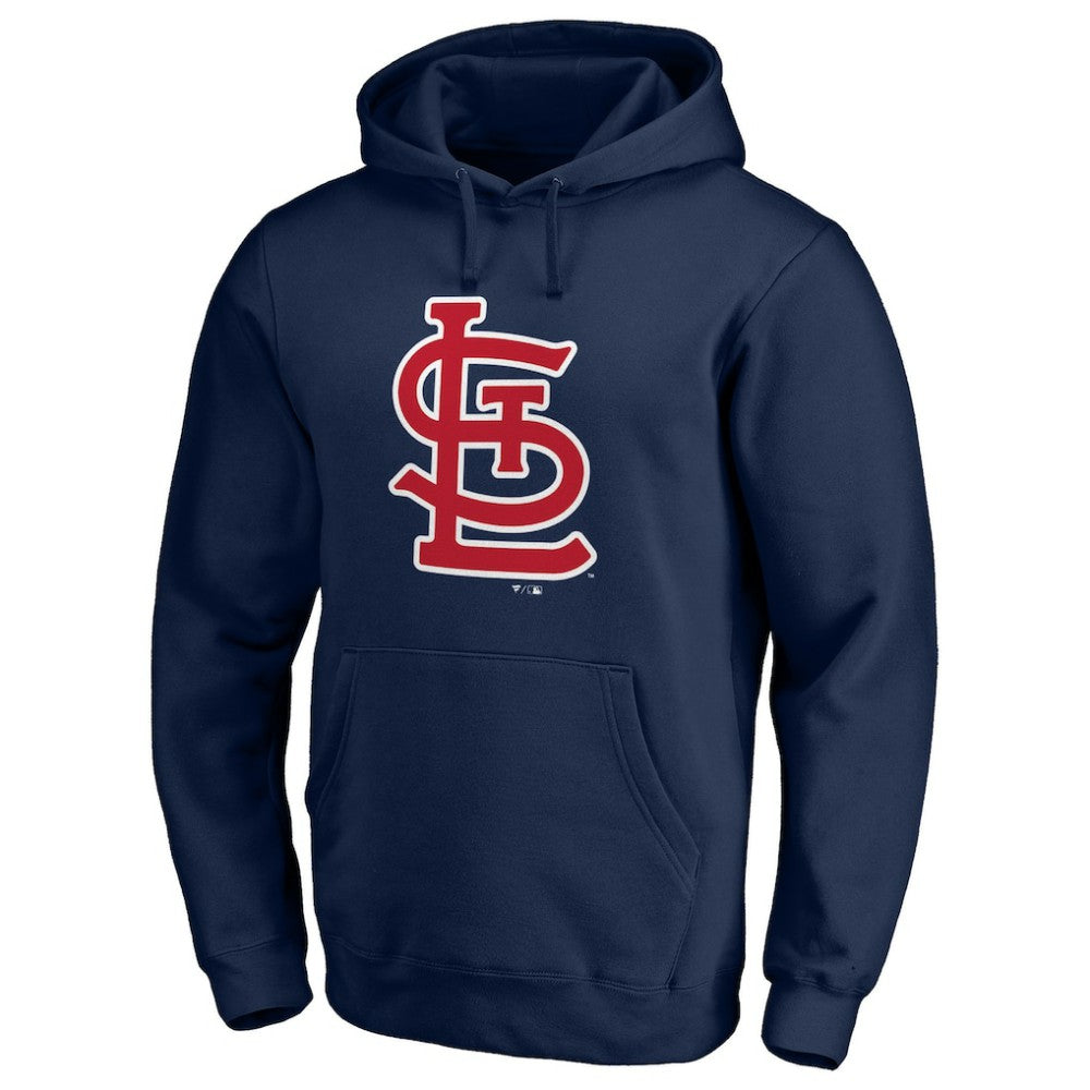 St. Louis Cardinals Official Team Logo Pullover Hoodie - Navy Hoodies