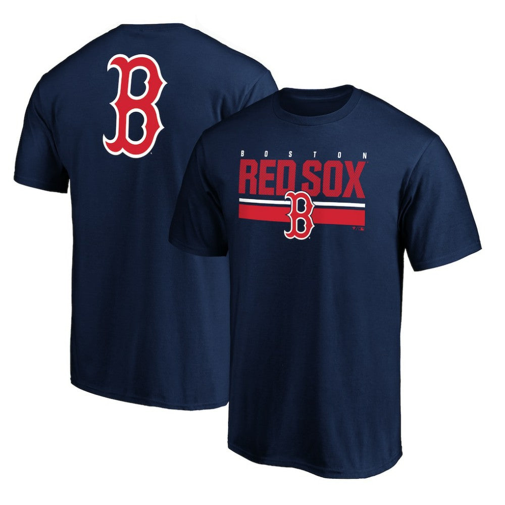 Boston Red Sox End Game Team Wordmark T-Shirt - Navy T-shirts