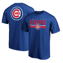 Chicago Cubs End Game Team Wordmark T-Shirt - Royal T-shirts