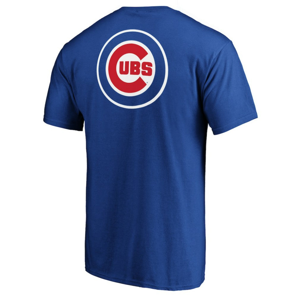 Chicago Cubs End Game Team Wordmark T-Shirt - Royal T-shirts