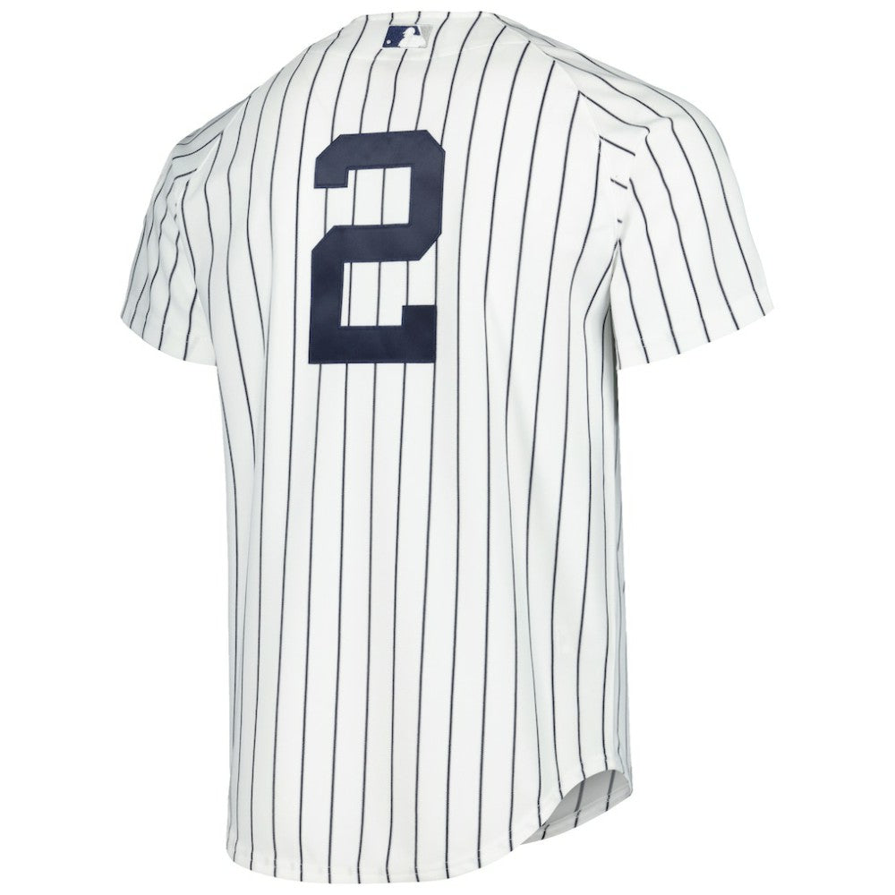 Derek Jeter New York Yankees Mitchell & Ness Cooperstown Collection Authentic Jersey - White Jerseys