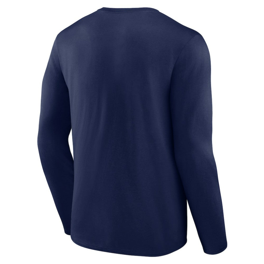 Cleveland Guardians Team Lock Up Long Sleeve T-Shirt - Navy T-shirts