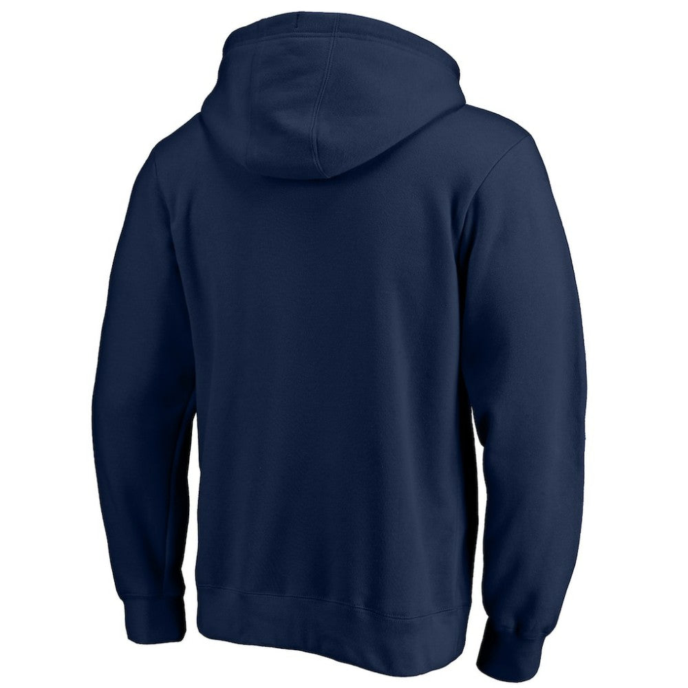 Boston Red Sox Team Lock Up Wordmark Pullover Hoodie - Navy Hoodies