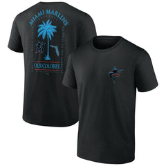 Miami Marlins Bring It Our Colores T-Shirt - Black T-shirts
