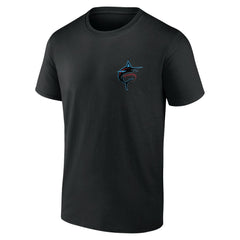 Miami Marlins Bring It Our Colores T-Shirt - Black T-shirts