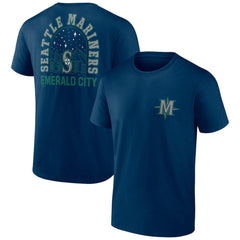 Seattle Mariners Emerald City Bring It T-Shirt - Navy T-shirts