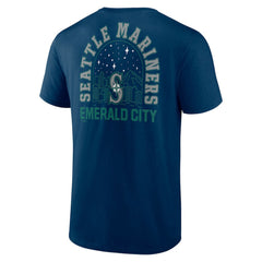 Seattle Mariners Emerald City Bring It T-Shirt - Navy T-shirts