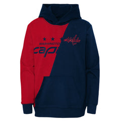 Washington Capitals Preschool Unrivaled Pullover Hoodie - Red/Navy | US 5309919