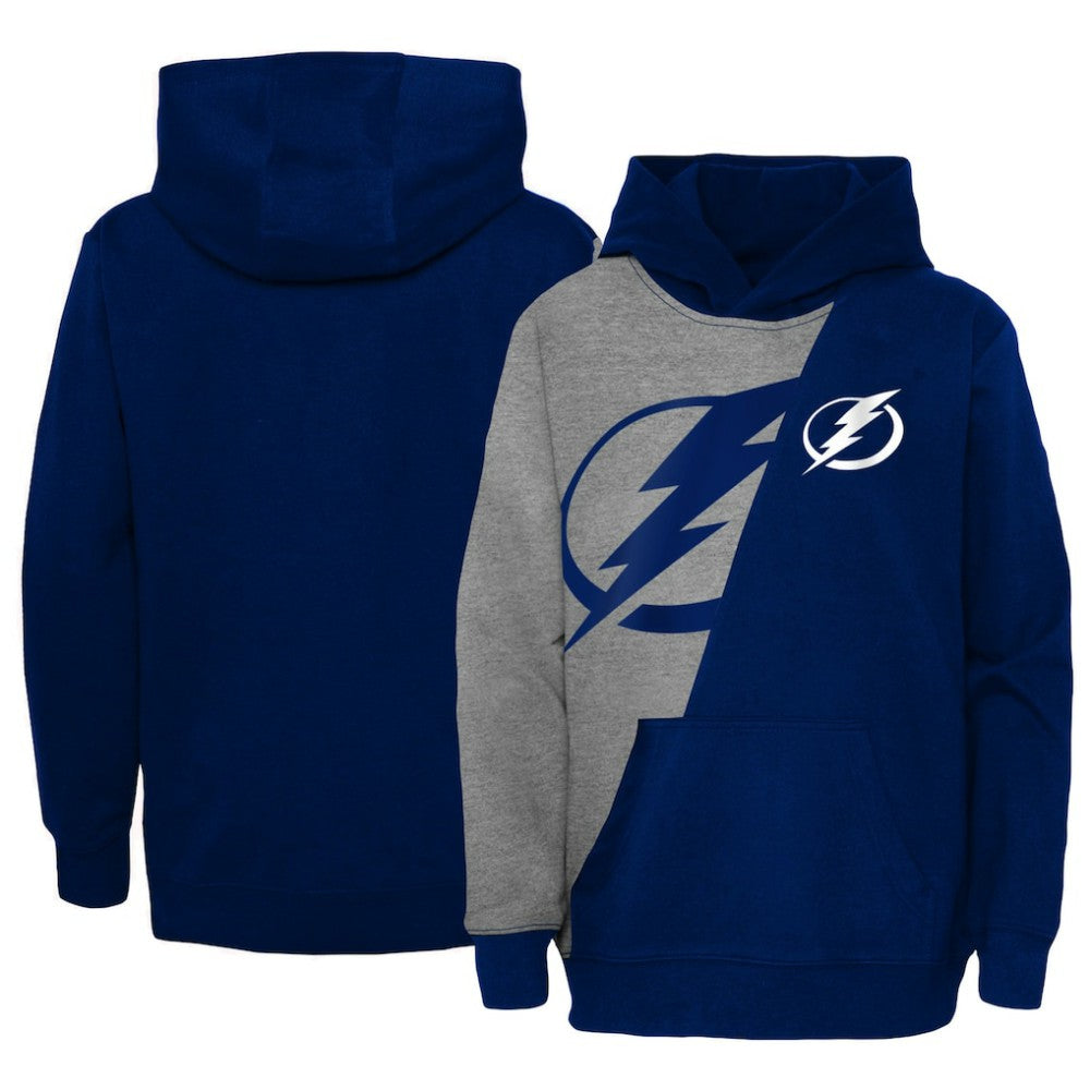 Tampa Bay Lightning Preschool Unrivaled Pullover Hoodie - Gray/Blue | US 5309921