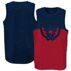 Washington Capitals Youth Revitalize Tank Top - Red/Navy | US 5310093