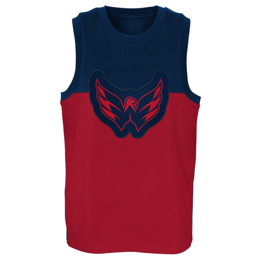 Washington Capitals Youth Revitalize Tank Top - Red/Navy | US 5310093