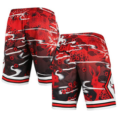 Chicago Bulls Lunar New Year Swingman Shorts Red - Mitchell & Ness