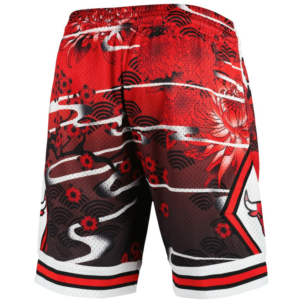 Chicago Bulls Lunar New Year Swingman Shorts Red - Mitchell & Ness