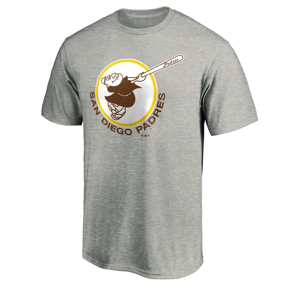 San Diego Padres Cooperstown Collection Forbes T-Shirt - Heather Gray T-shirts