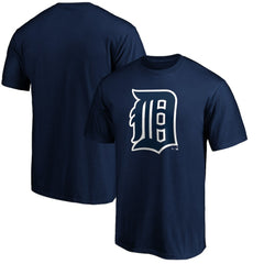 Detroit Tigers Cooperstown Collection Forbes Team Logo T-Shirt - Navy T-shirts