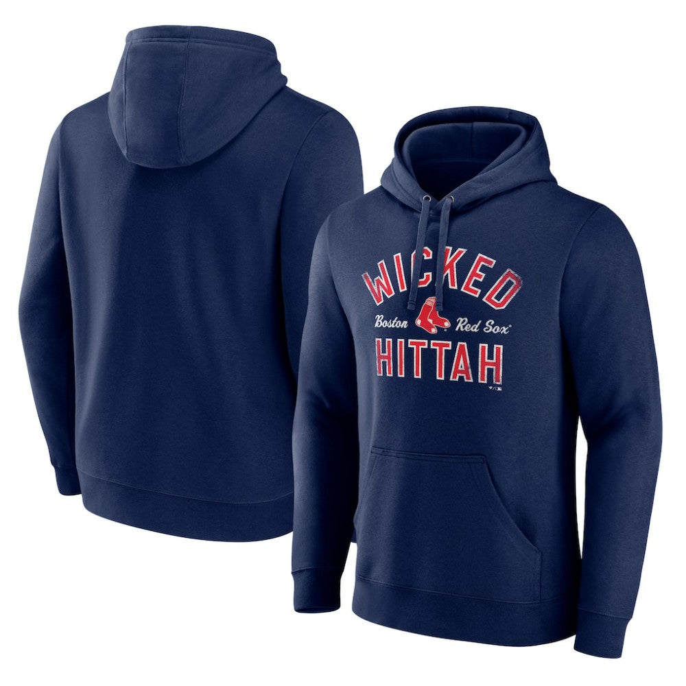 Boston Red Sox Wicked Hittah Pullover Hoodie - Navy Hoodies