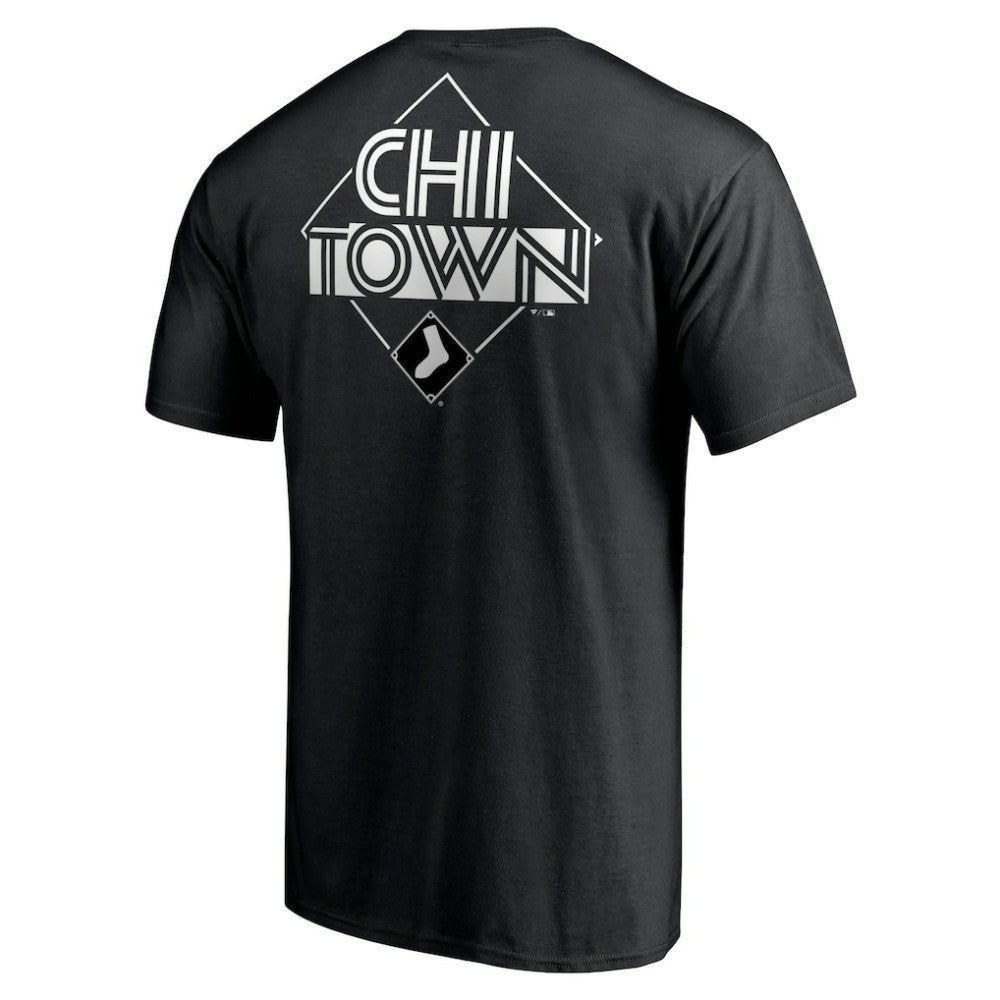 Chicago White Sox Hometown Collection Chi Town T-Shirt - Black T-shirts
