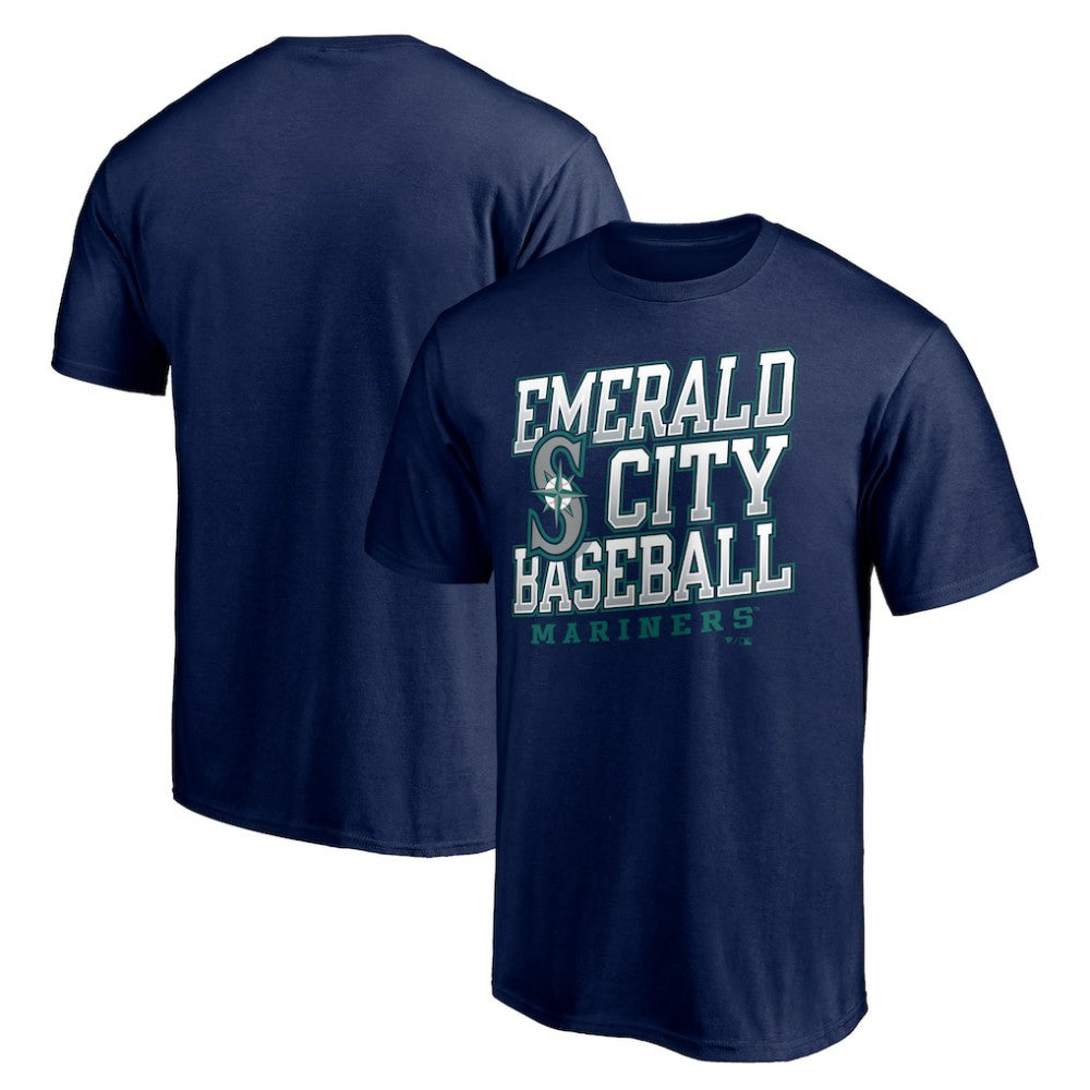 Seattle Mariners Emerald City Baseball T-Shirt - Navy T-shirts