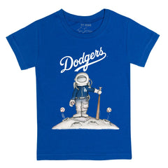 Los Angeles Dodgers Tiny Turnip Youth Astronaut T-Shirt - Royal T-shirts