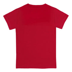 Los Angeles Angels Tiny Turnip Youth Base Stripe T-Shirt - Red T-shirts
