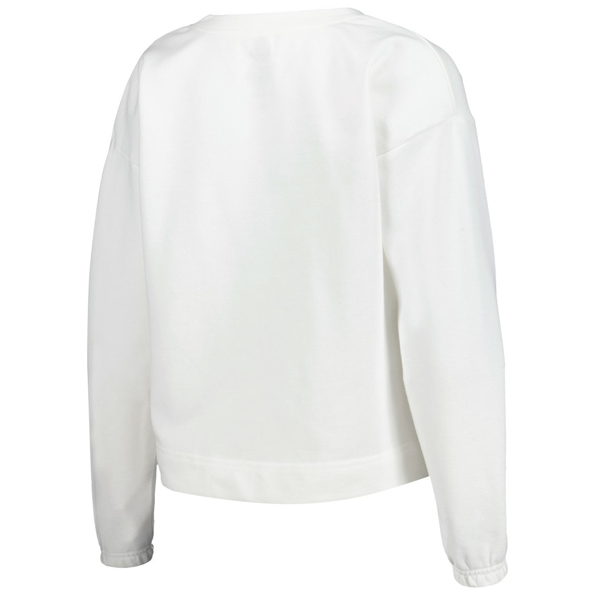 Los Angeles Lakers Concepts Sport Women's Sunray Notch Neck Long Sleeve Top White