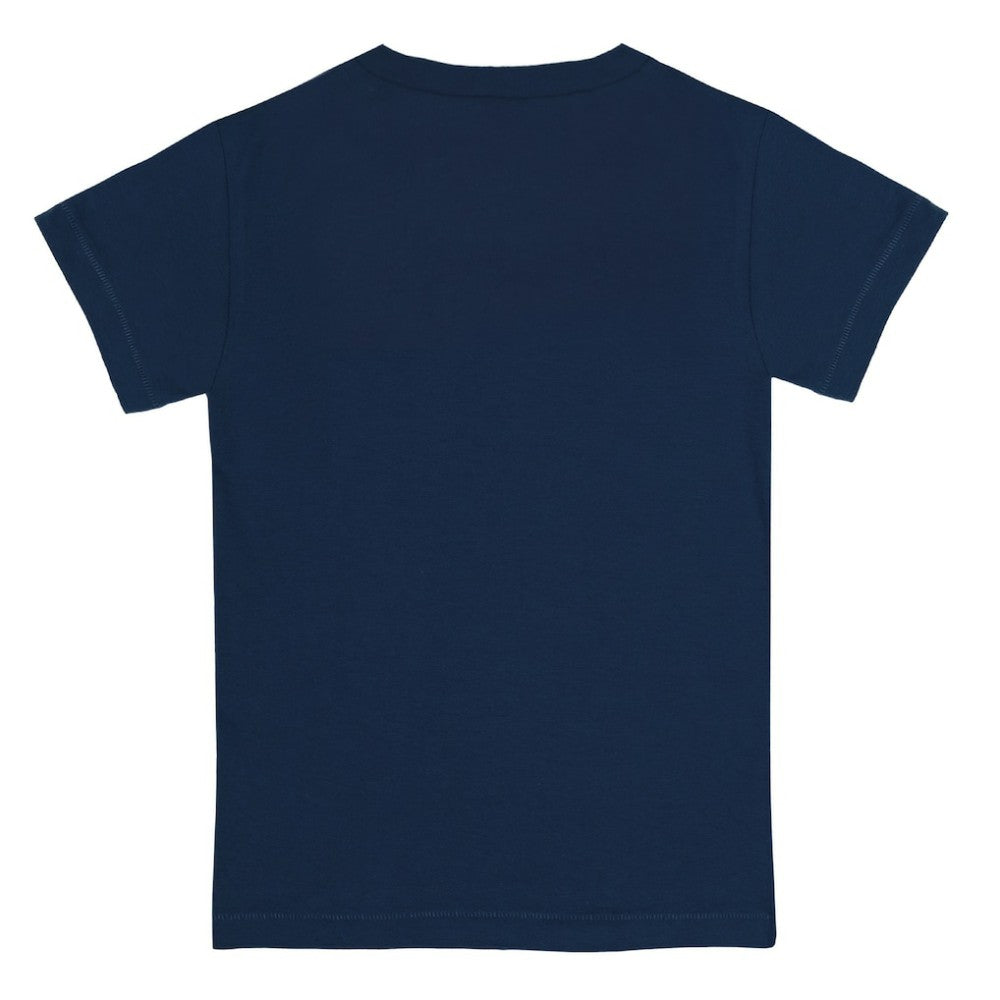 Cleveland Guardians Tiny Turnip Youth Teddy Boy T-Shirt - Navy T-shirts