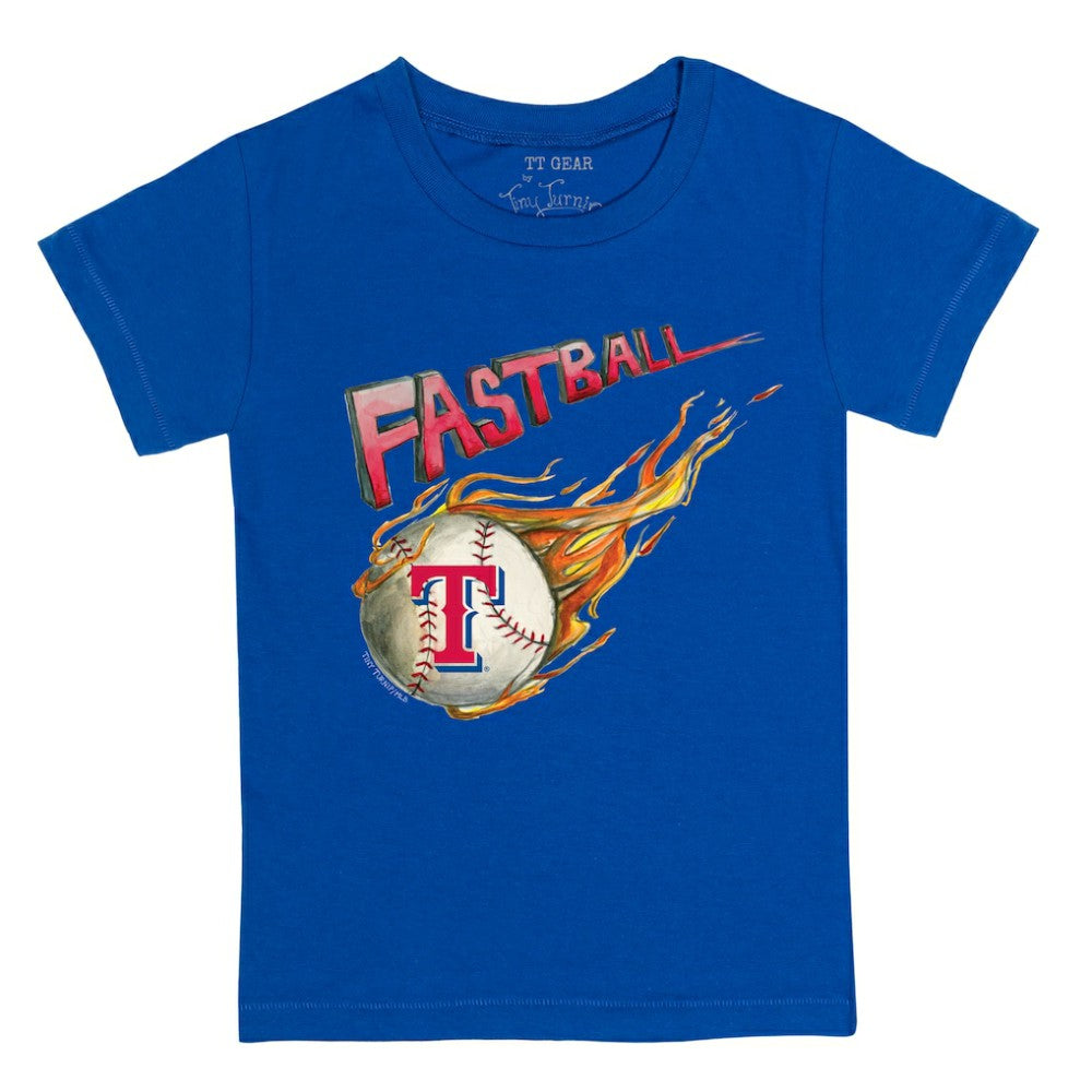 Texas Rangers Tiny Turnip Youth Fastball T-Shirt - Royal T-shirts