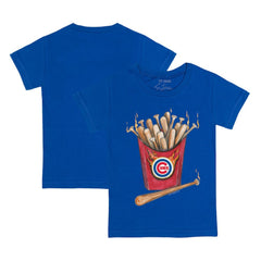Chicago Cubs Tiny Turnip Youth Hot Bats T-Shirt - Royal T-shirts