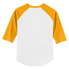 San Diego Padres Tiny Turnip Youth Shark 3/4-Sleeve Raglan T-Shirt - White/Gold T-shirts