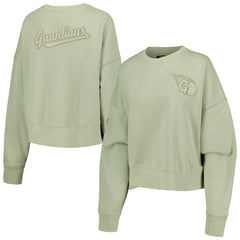 Cleveland Guardians Pro Standard Women's Fleece Pullover Sweatshirt - Green Pullover