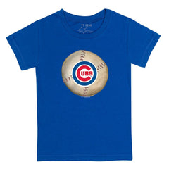 Chicago Cubs Tiny Turnip Youth Stitched Baseball T-Shirt - Royal T-shirts