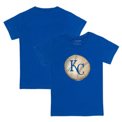 Kansas City Royals Tiny Turnip Youth Stitched Baseball T-Shirt - Royal T-shirts
