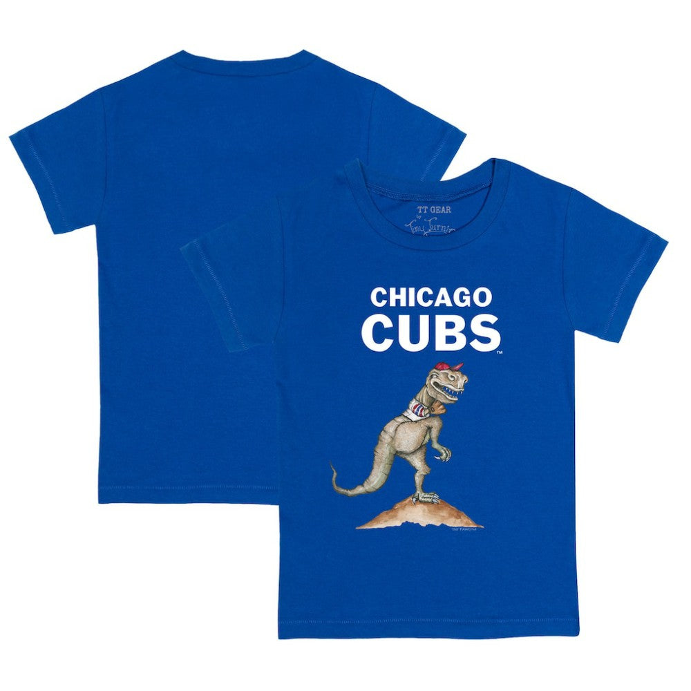 Chicago Cubs Tiny Turnip Youth TT Rex T-Shirt - Royal T-shirts