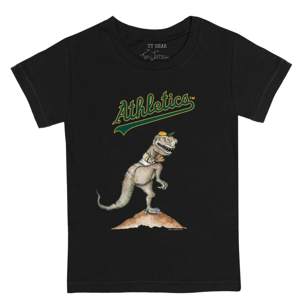 Athletics Tiny Turnip Youth TT Rex T-Shirt - Black T-shirts
