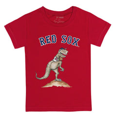Boston Red Sox Tiny Turnip Youth TT Rex T-Shirt - Red T-shirts