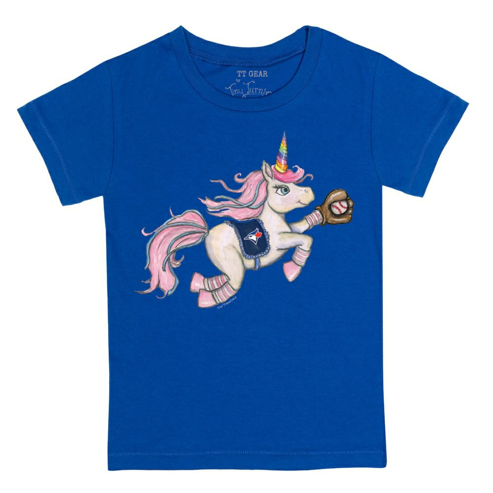 Toronto Blue Jays Tiny Turnip Youth Unicorn T-Shirt - Royal T-shirts