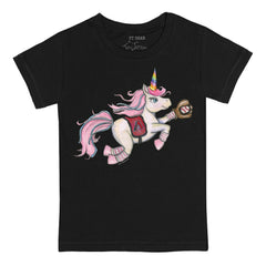 Arizona Diamondbacks Tiny Turnip Youth Unicorn T-Shirt - Black T-shirts
