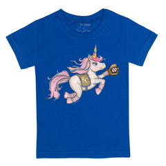 Kansas City Royals Tiny Turnip Youth Unicorn T-Shirt - Royal T-shirts